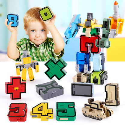 2026 New Digital Transforming Toys for Kids Education