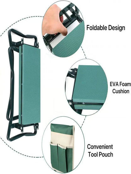 Upgraded Garden Kneeler and Seat with Soft Pad