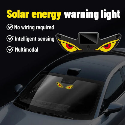 😈Solar Demon Eye👁️ LED Car Window Light