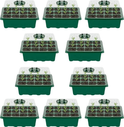 Adjustable Humidity Seed Starter Trays