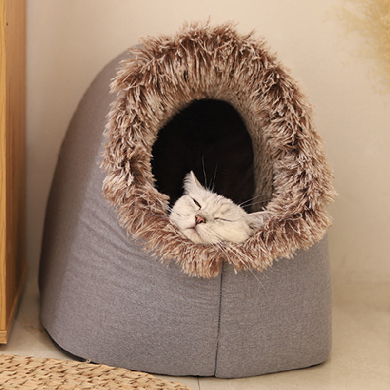 💥Hot sale 🐾Warm Pet Cave Bed