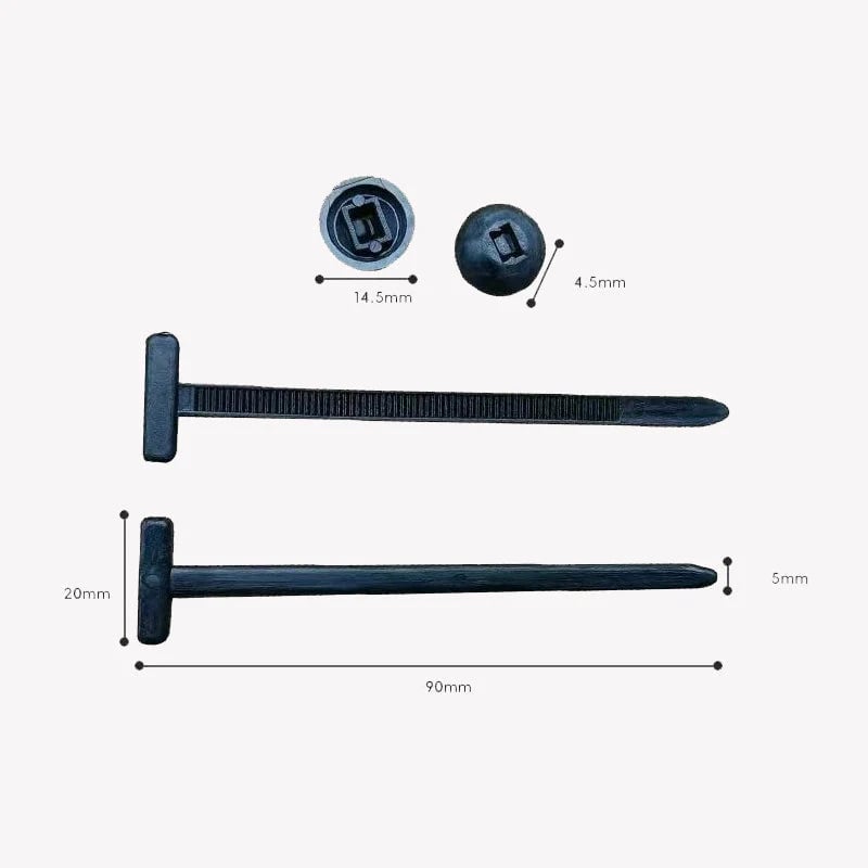 🔥 Nylon Universal Cable Tie Buckle