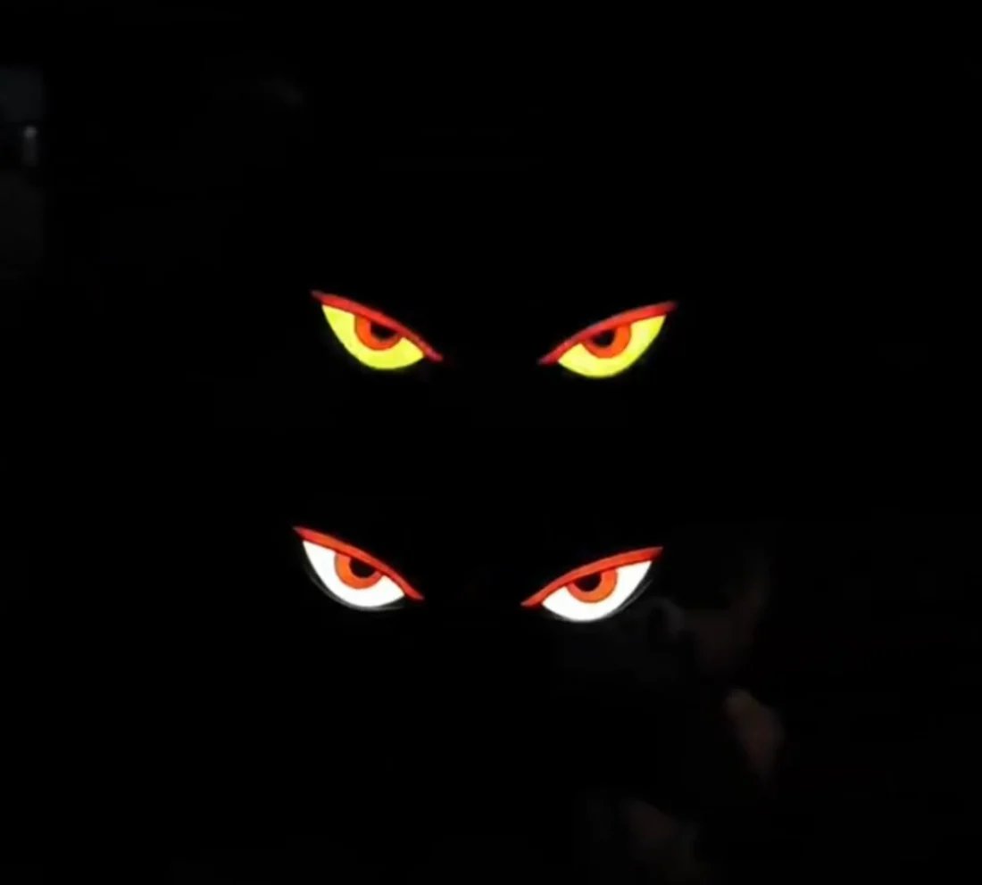 😈Solar Demon Eye👁️ LED Car Window Light