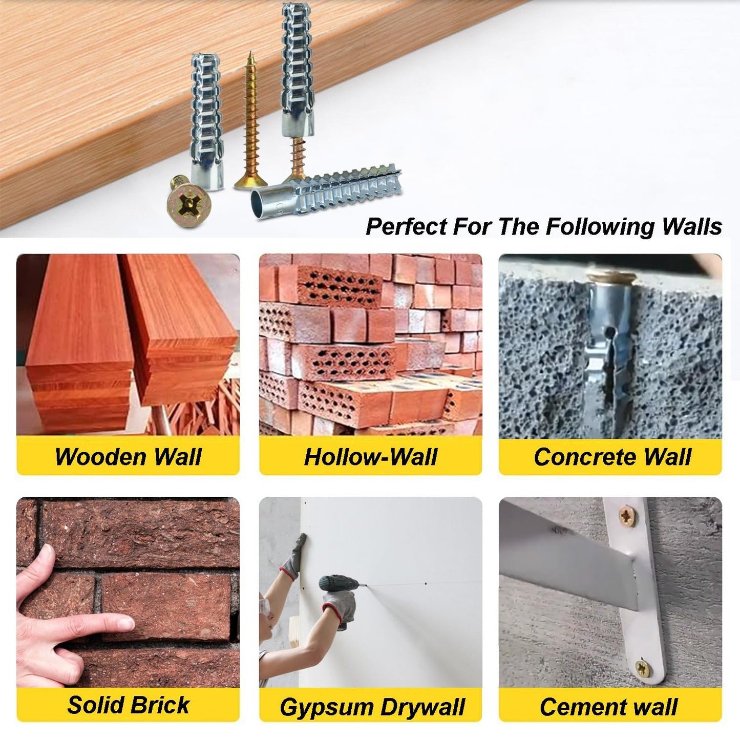 Upgraded Reusable Heavy Duty Tree Expansion Anchors – Secure Your Fixtures with Confidence