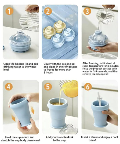 Folding Ice Hockey Cup