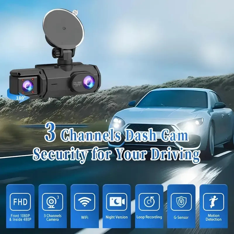 🔥Full View Car Dashcam System（The product does not include a memory card.）