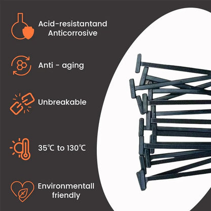 🔥 Nylon Universal Cable Tie Buckle