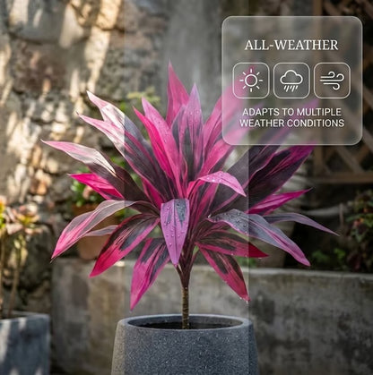 🔥LAST DAY 49% OFF - Artificial Boston Fern & Dragon's Blood Tree Plants