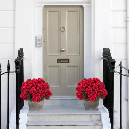 🔥LAST DAY 49% OFF - Artificial Geranium Flowers For Outdoors