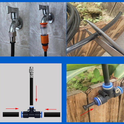 🔥Last Day 49% OFF🚿360° Curved Garden Automatic Irrigation System