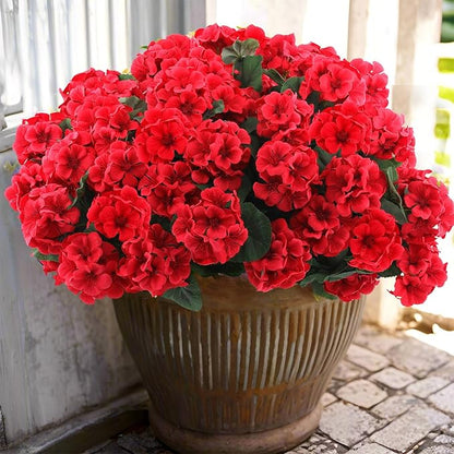 🔥LAST DAY 49% OFF - Artificial Geranium Flowers For Outdoors