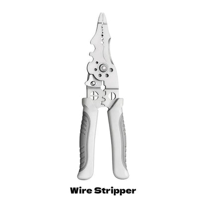 Universal Quick Lever Electrical Wire Connectors (24-12 AWG)  + Wire Stripper