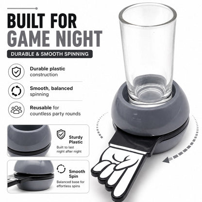 🎯 Spin the Shot – Finger Spinner Drinking Game