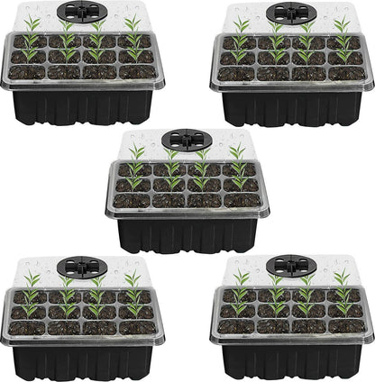 Adjustable Humidity Seed Starter Trays