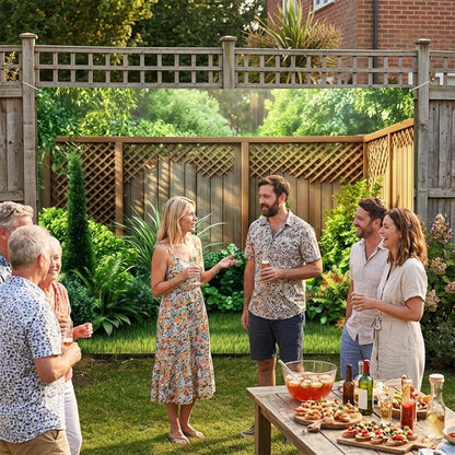 🌲🌸 Transform your backyard into an enchanted forest – one banner, endless beauty! ✨
