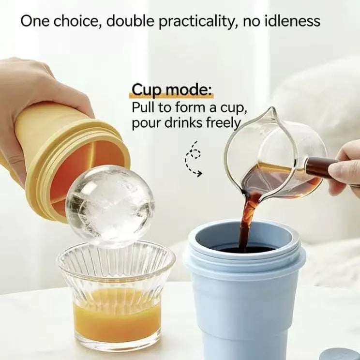 Folding Ice Hockey Cup