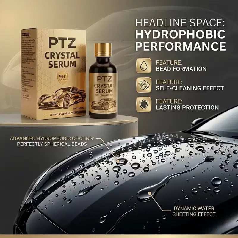 🔥Graphene Ceramic Coating for Cars – 9H Hardness, 10+ Years Protection, Hydrophobic & Scratch Resistant
