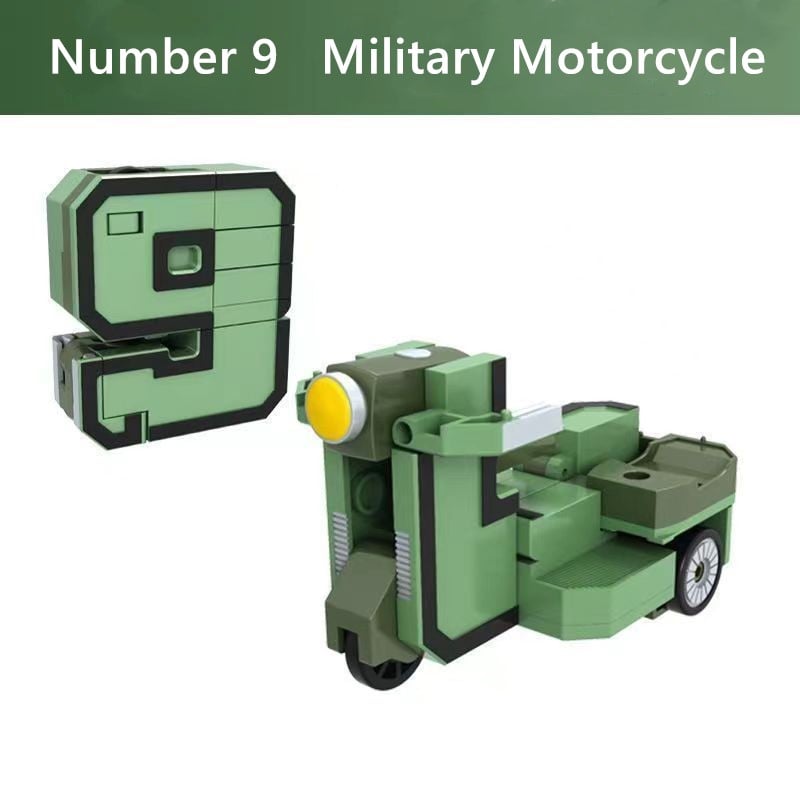 2026 New Digital Transforming Toys for Kids Education