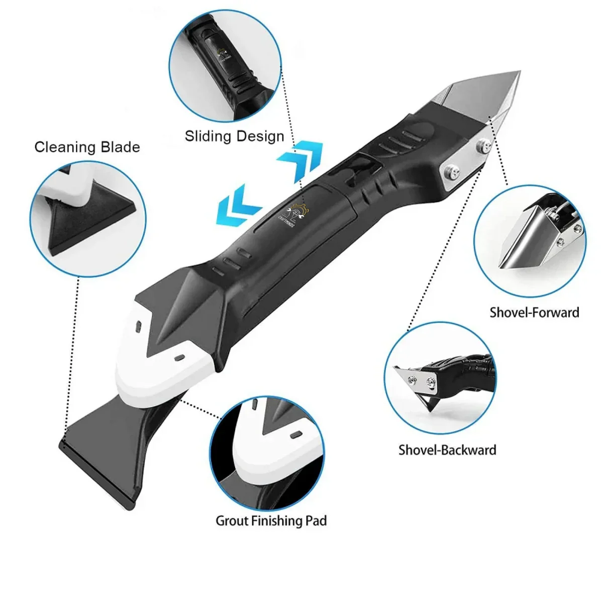3-in-1 Silicone Finishing Tool