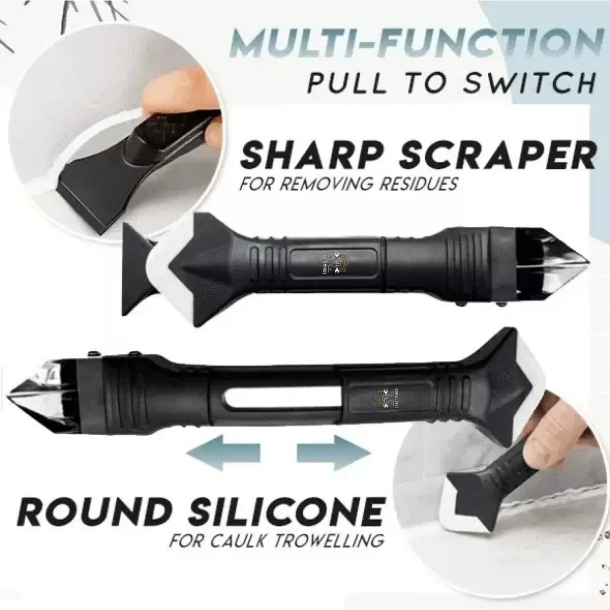 3-in-1 Silicone Finishing Tool