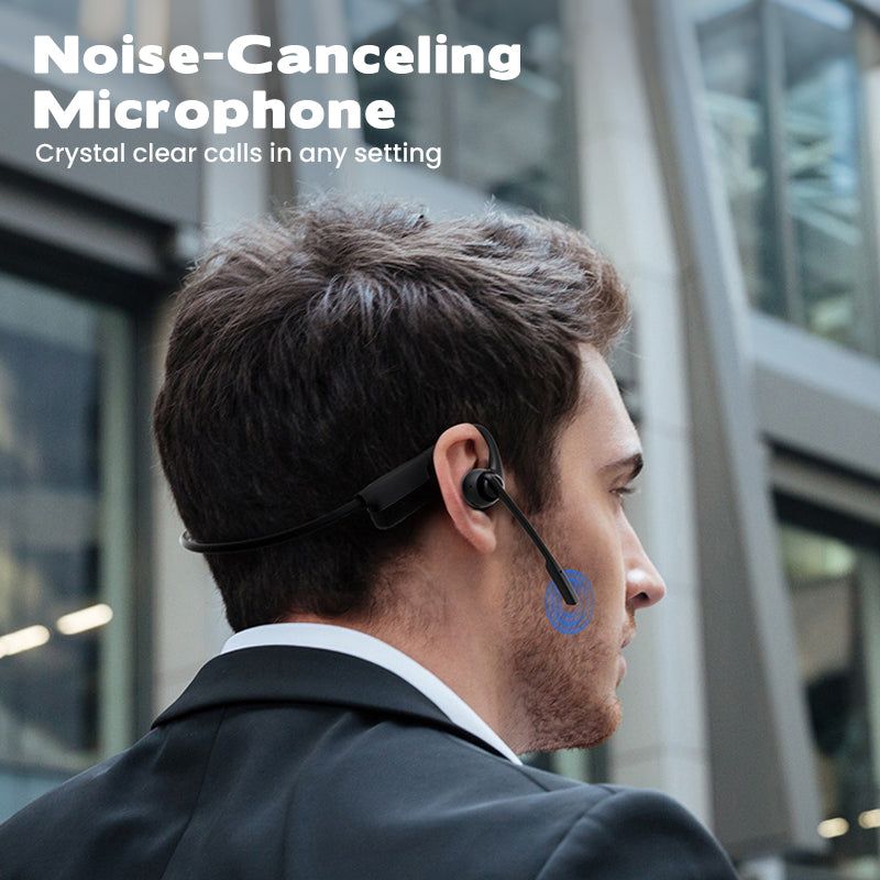 🔥Open Air Conduction Wireless Bluetooth Headset with Microphone