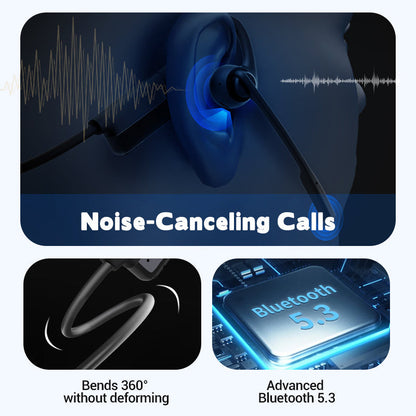 🔥Open Air Conduction Wireless Bluetooth Headset with Microphone