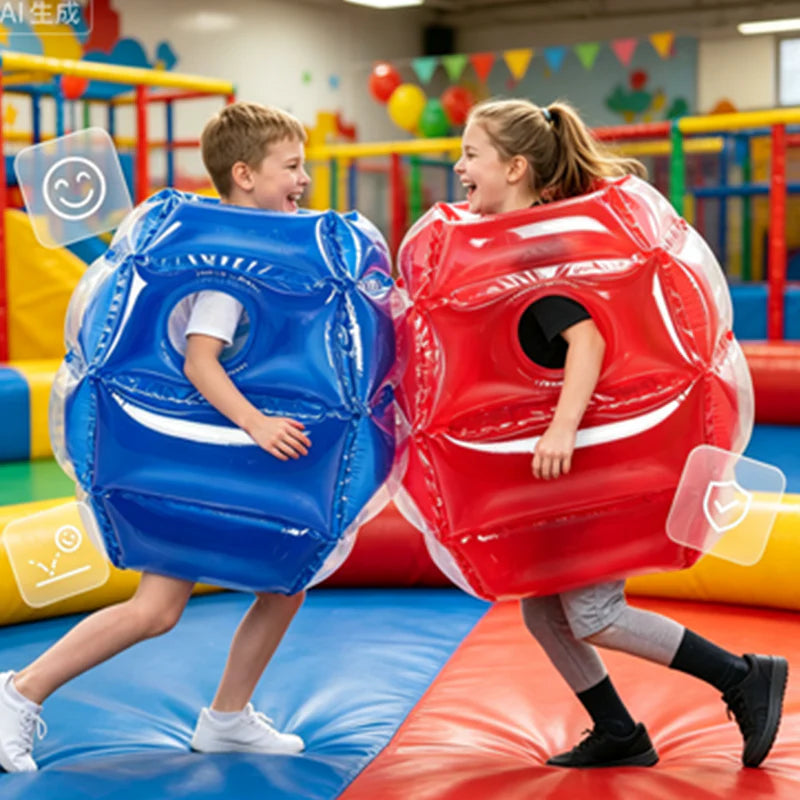 🤸Enjoy safe entertainment - Kids' inflatable billiards 🛡️🎉